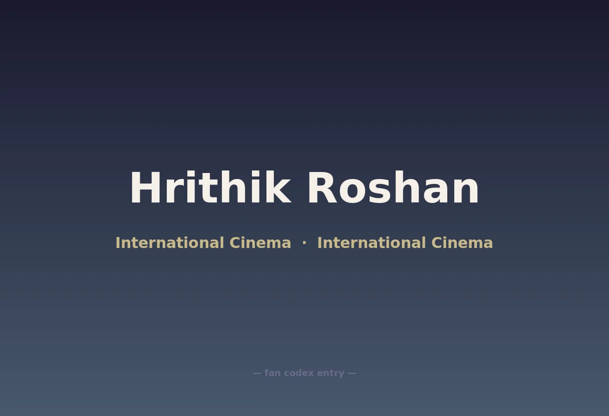 Hrithik Roshan