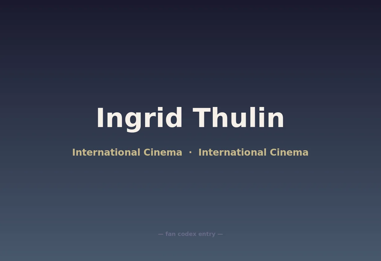 Ingrid Thulin