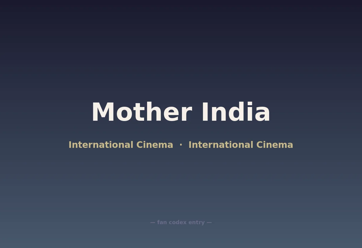 Mother India