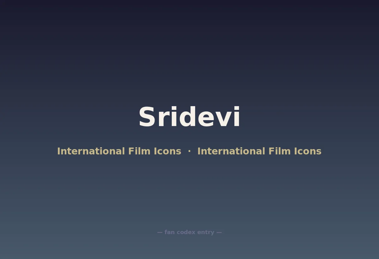 Sridevi
