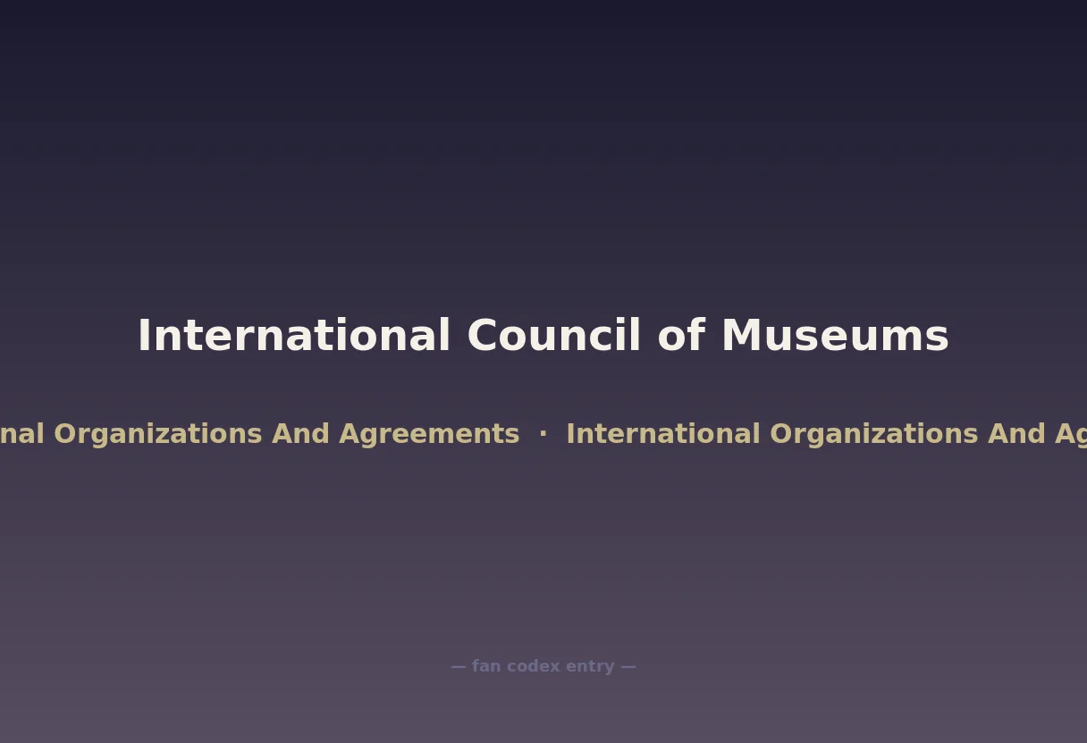 International Council of Museums