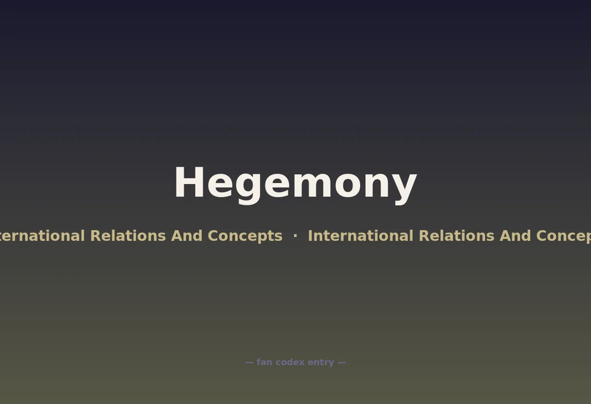 Hegemony