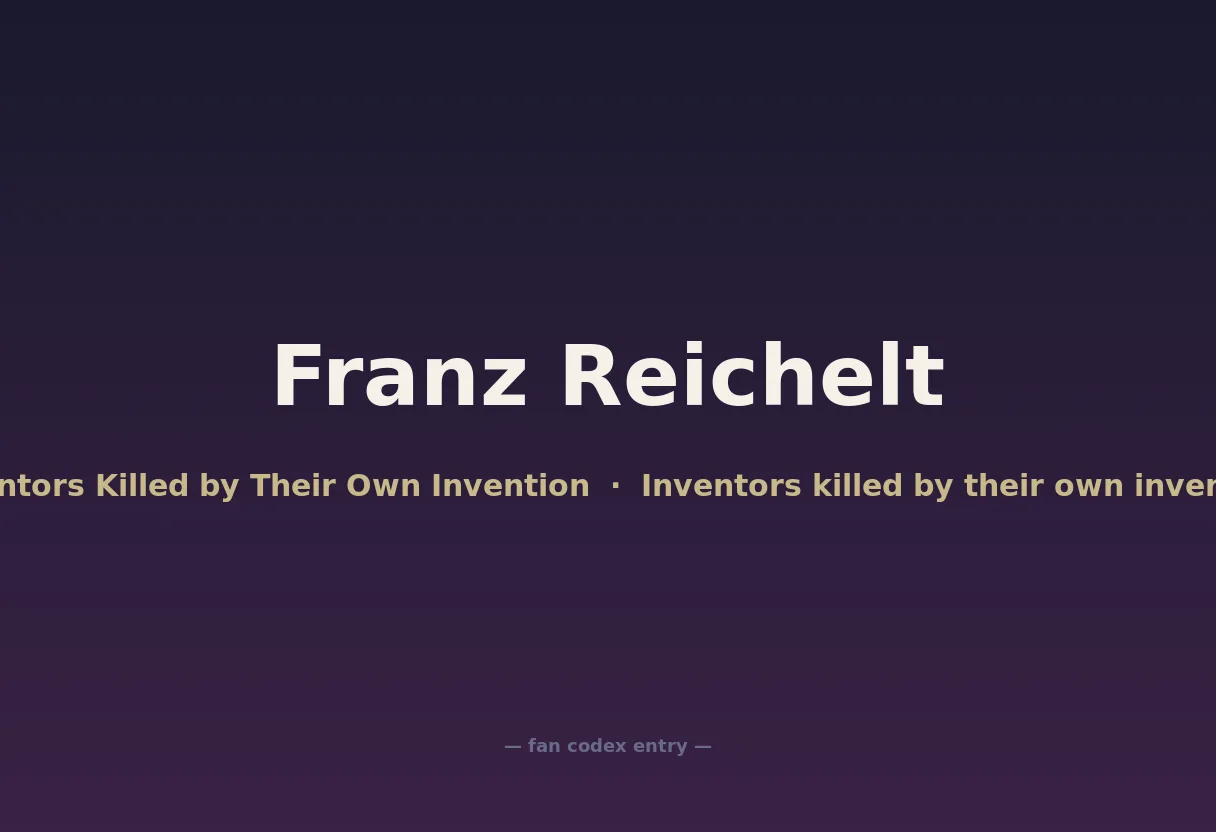 Franz Reichelt