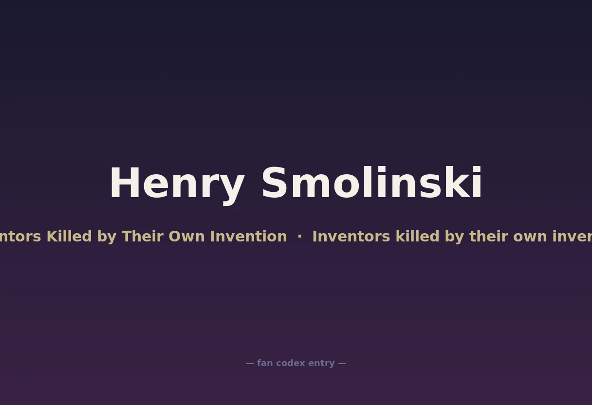 Henry Smolinski