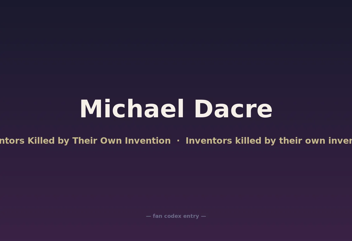 Michael Dacre