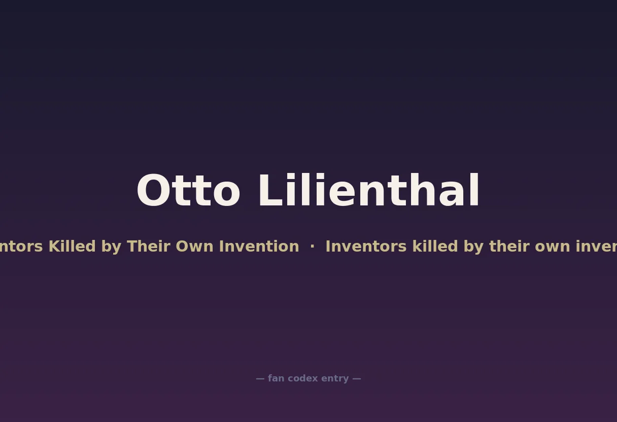 Otto Lilienthal