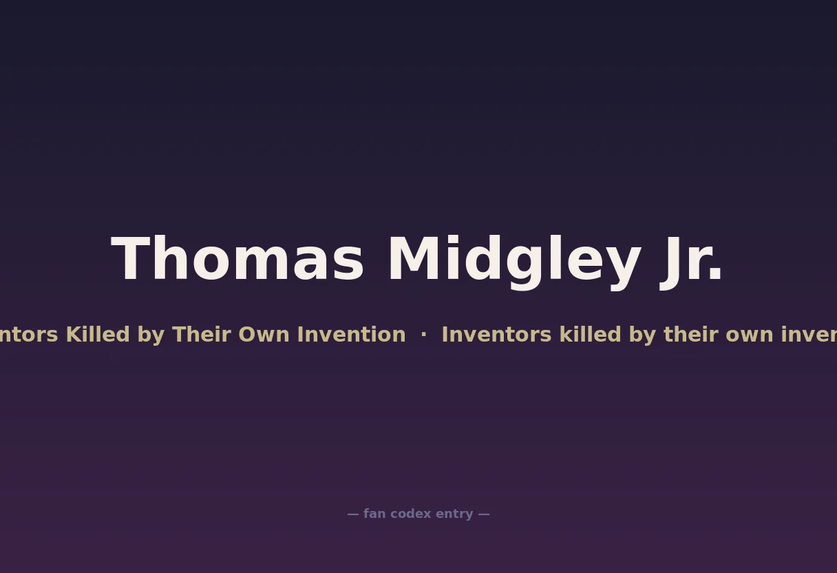 Thomas Midgley Jr.