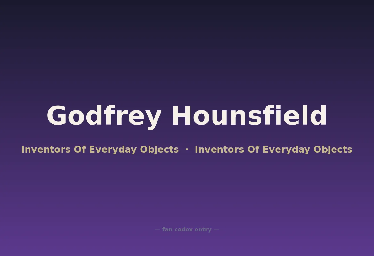 Godfrey Hounsfield