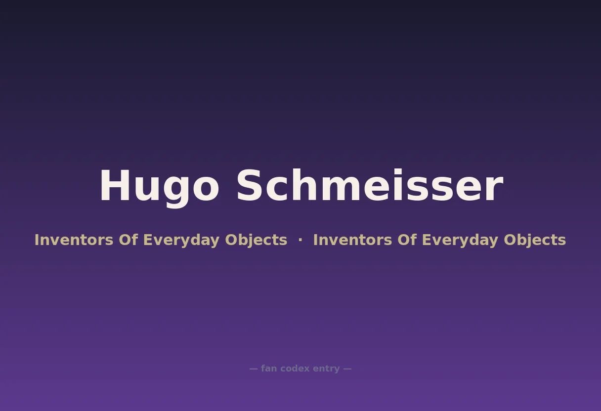 Hugo Schmeisser