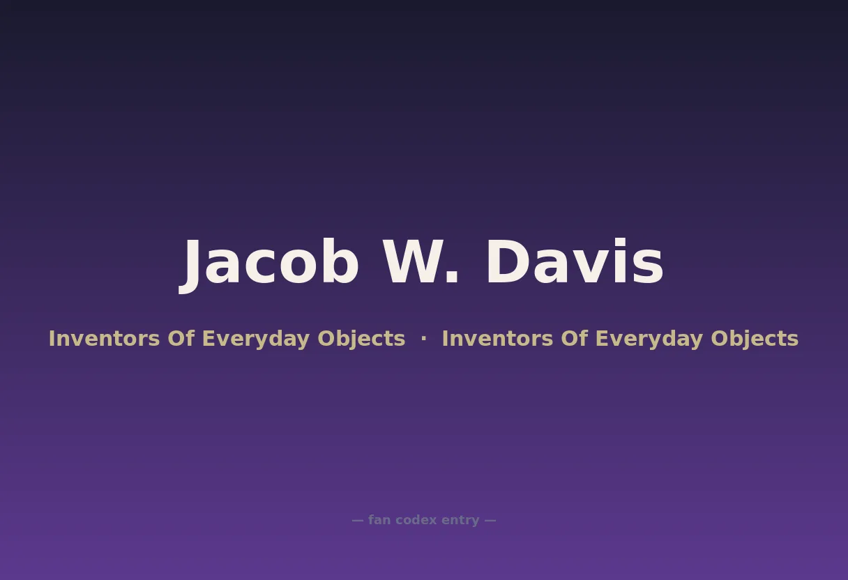 Jacob W. Davis
