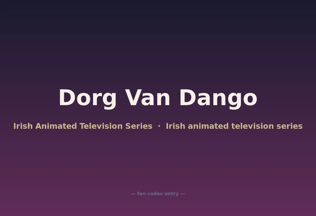 Dorg Van Dango