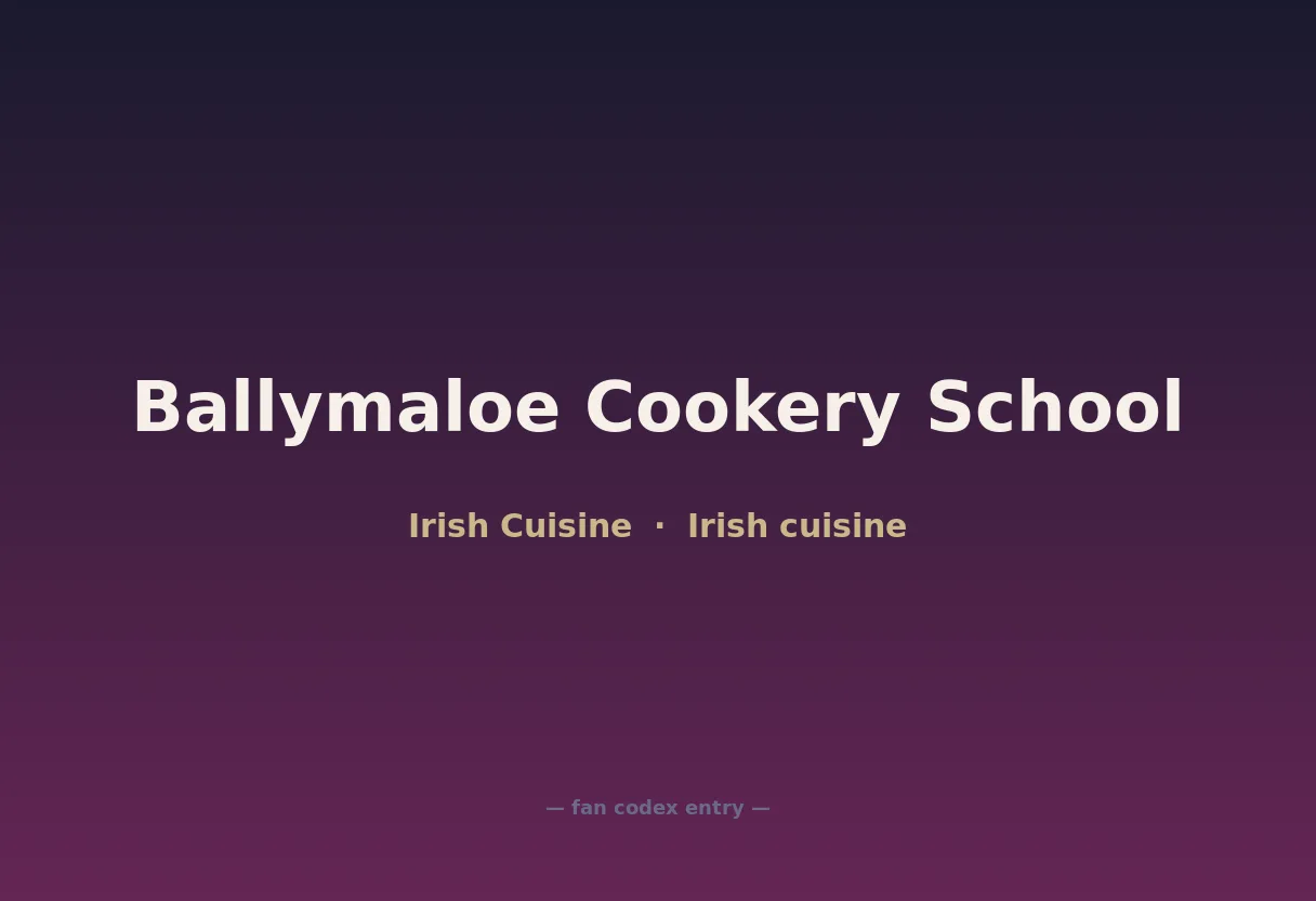 Ballymaloe Cookery School