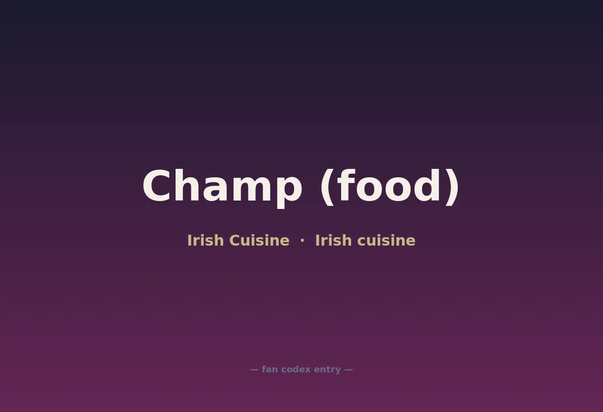 Champ (food)
