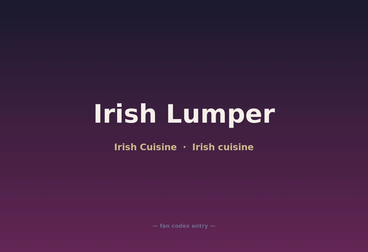 Irish Lumper