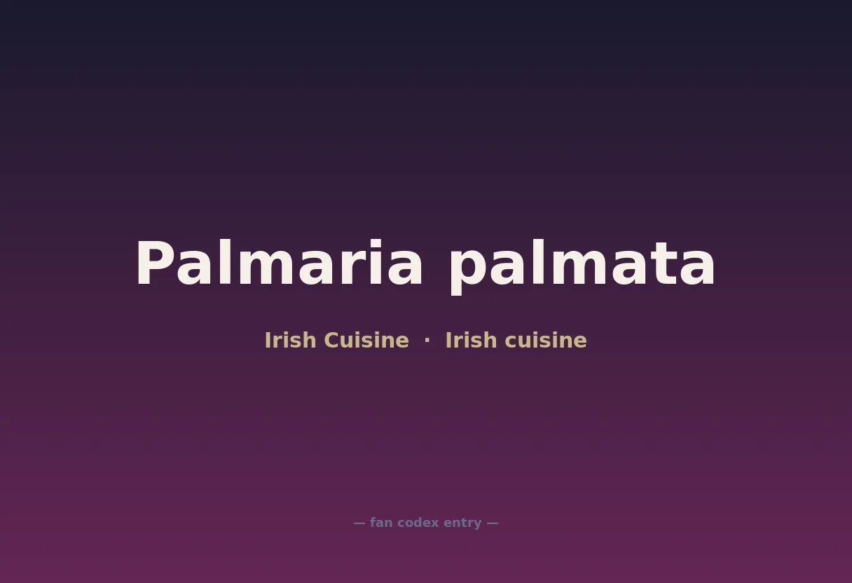 Palmaria palmata