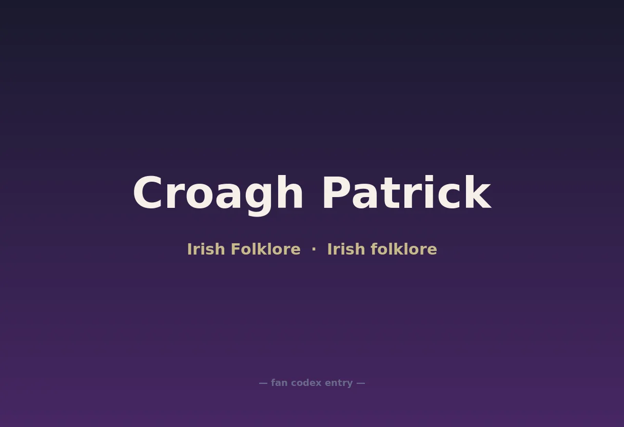 Croagh Patrick