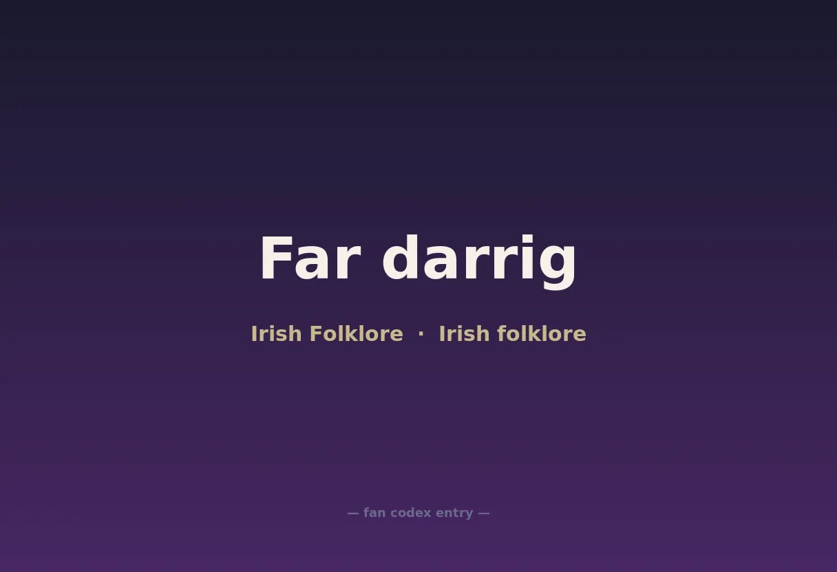 Far darrig