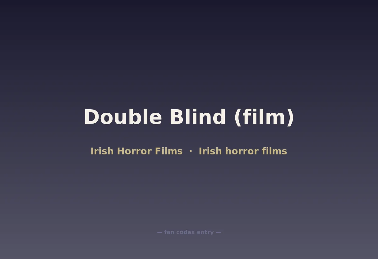 Double Blind (film)