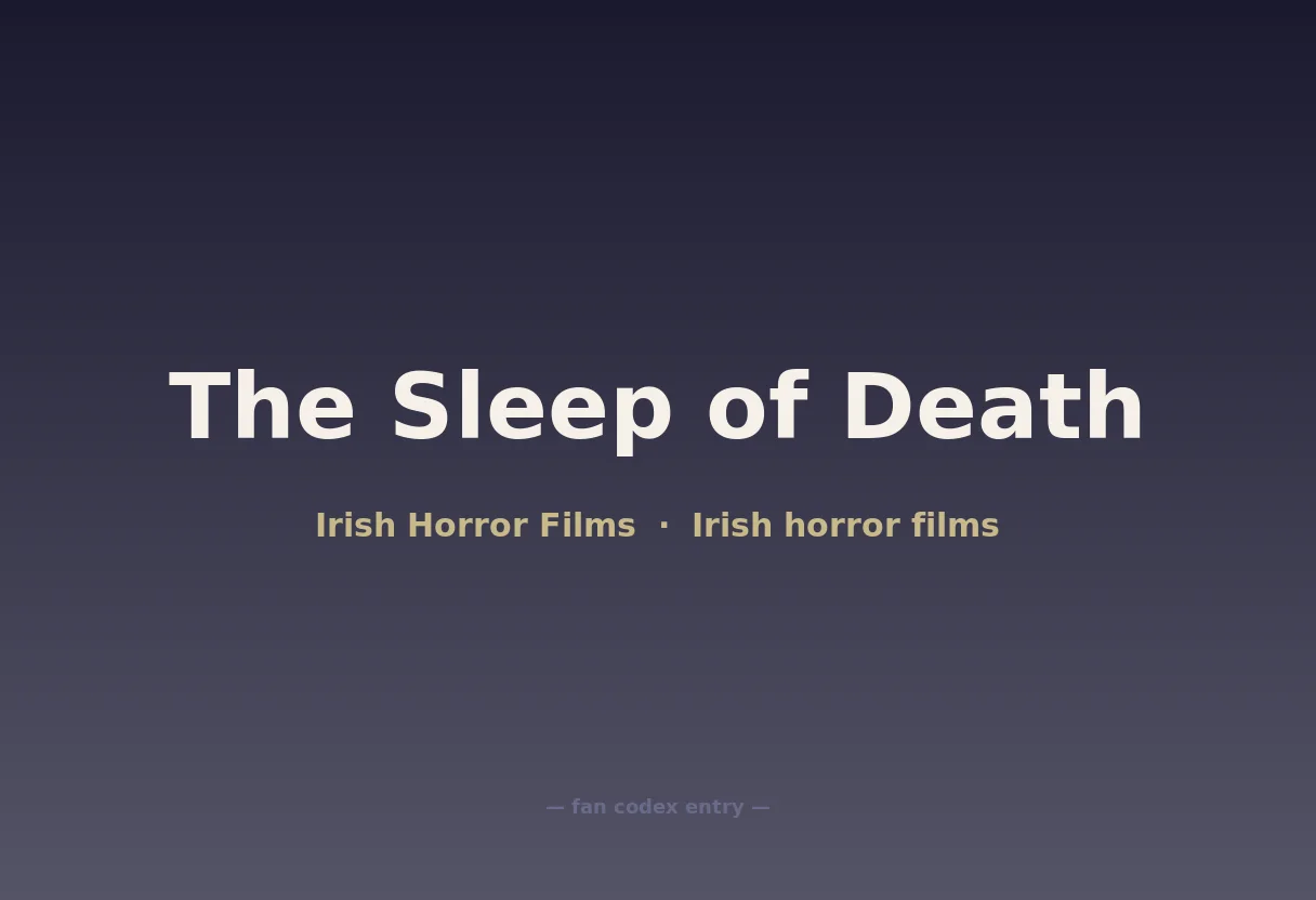 The Sleep of Death