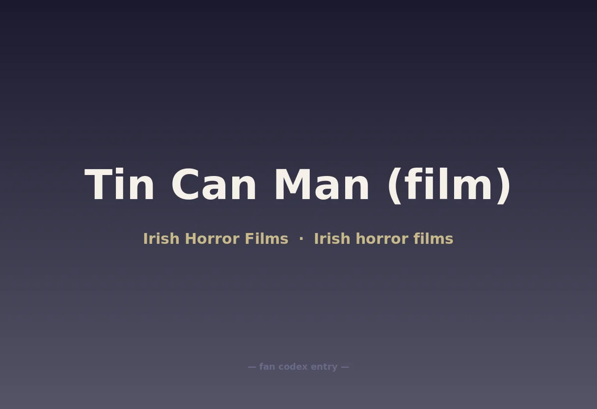 Tin Can Man (film)