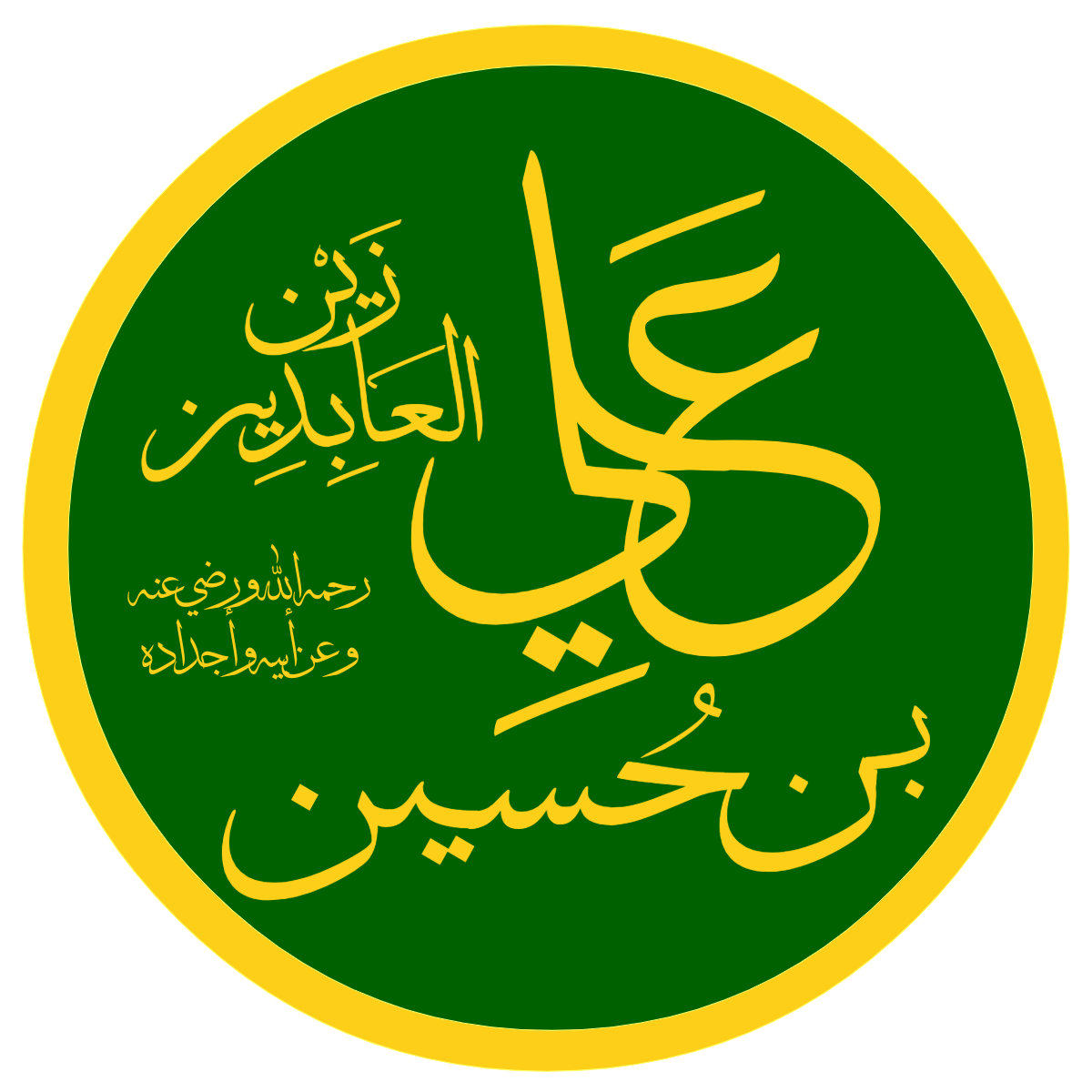 Ali Ibn Hussain, Zain al-Abidin علي ابن حسين زين العابدين