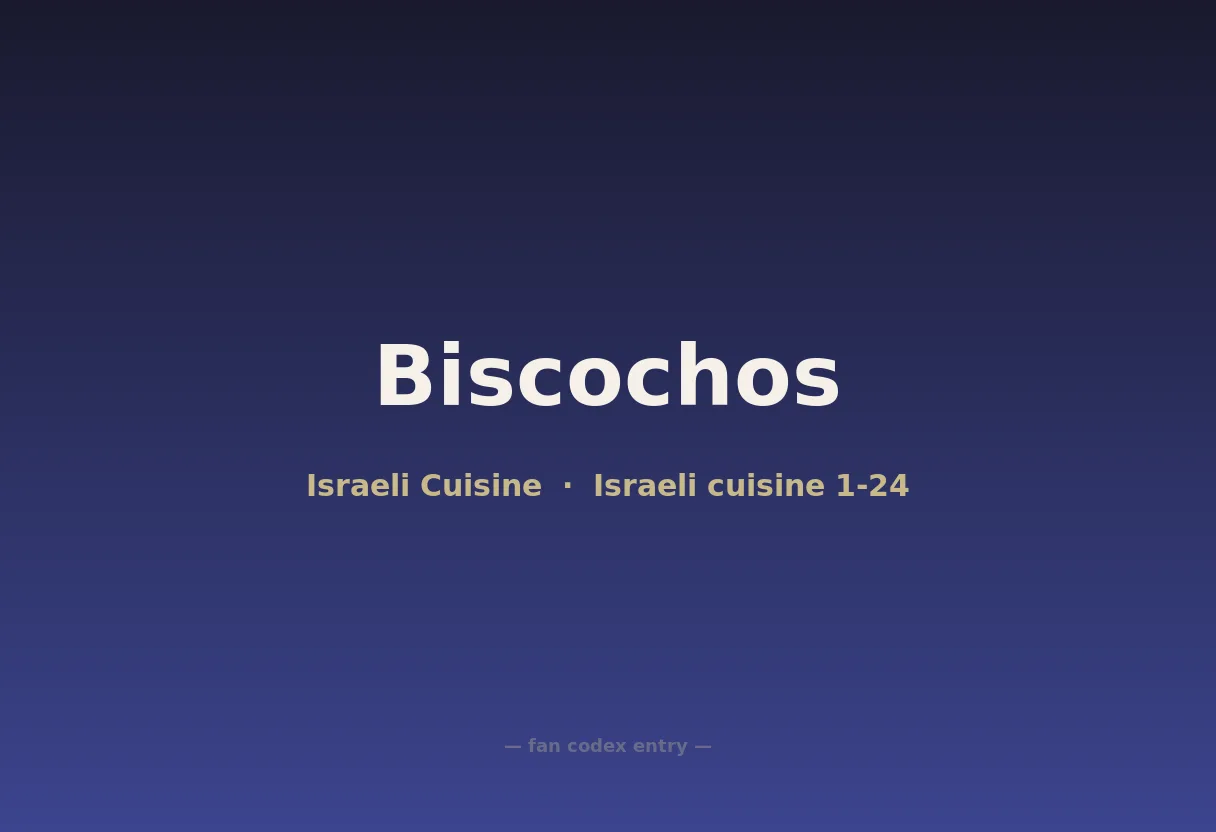 Biscochos
