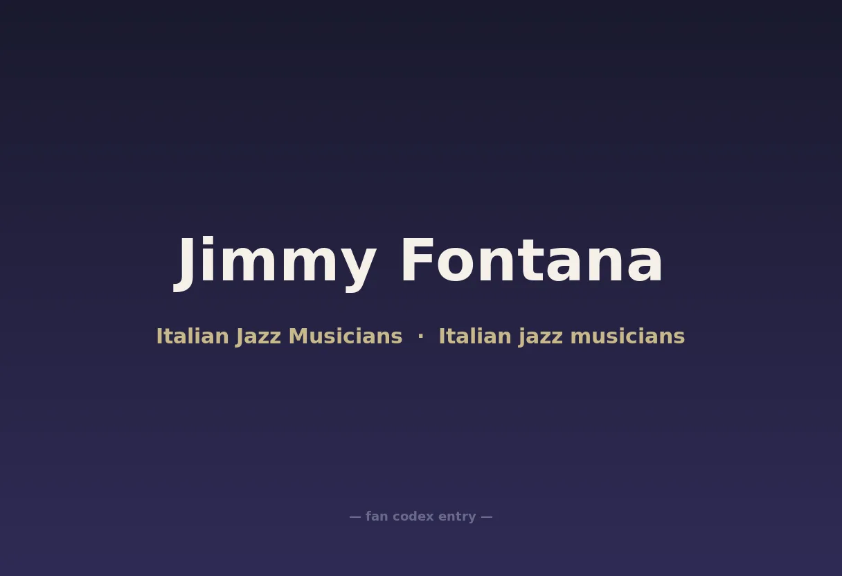 Jimmy Fontana