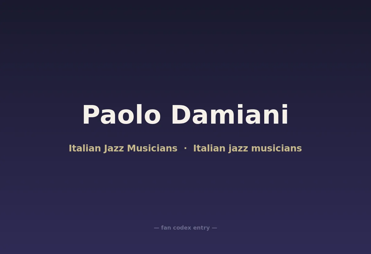 Paolo Damiani
