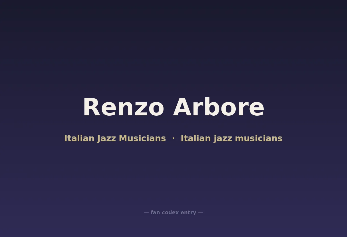 Renzo Arbore