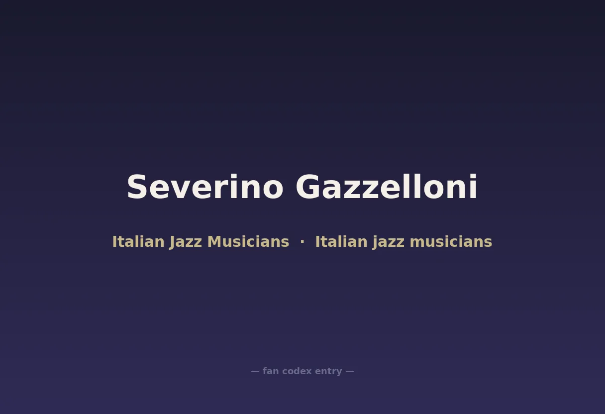 Severino Gazzelloni