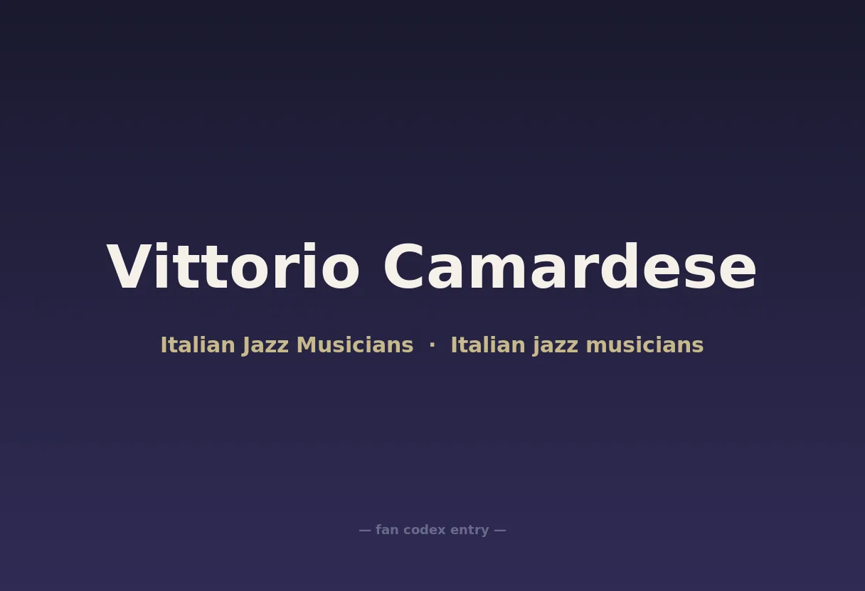 Vittorio Camardese