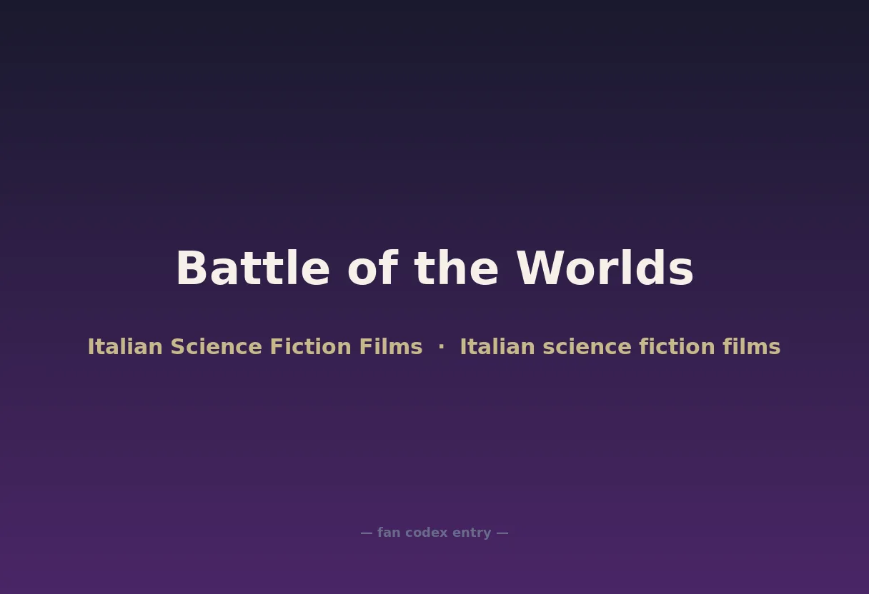 Battle of the Worlds