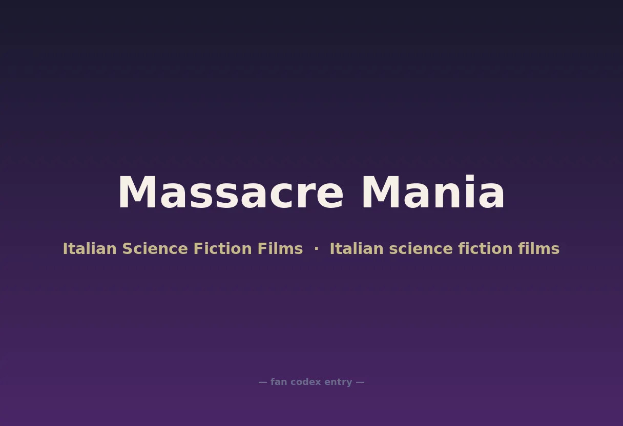 Massacre Mania