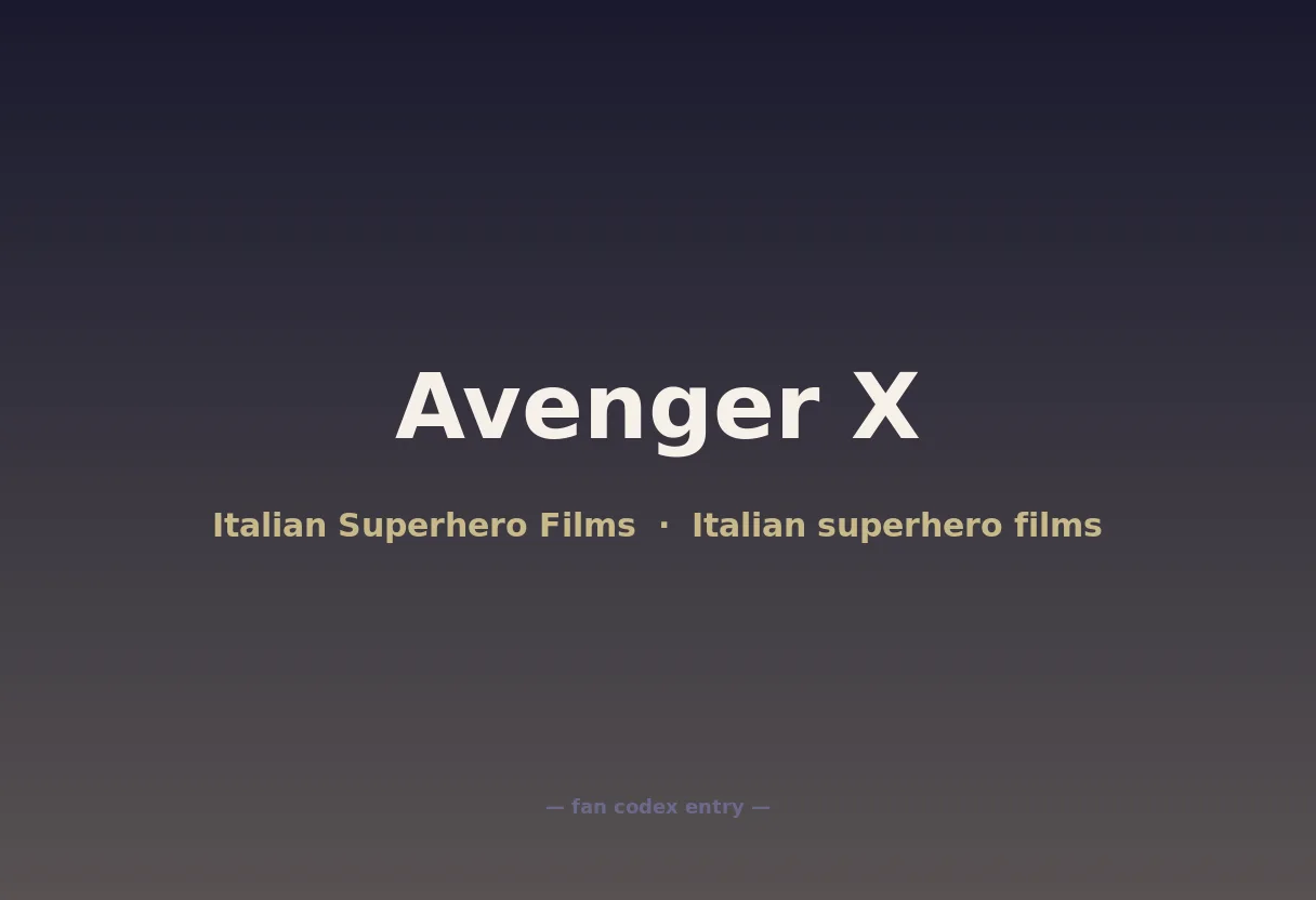 Avenger X