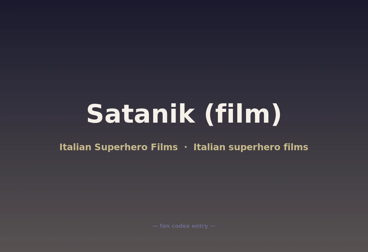 Satanik (film)