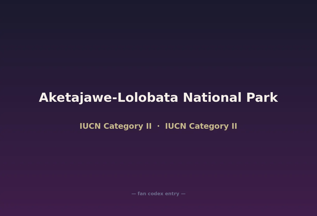 Aketajawe-Lolobata National Park