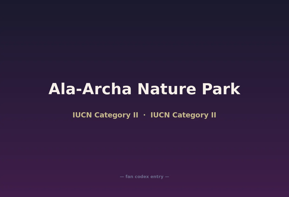 Ala-Archa Nature Park