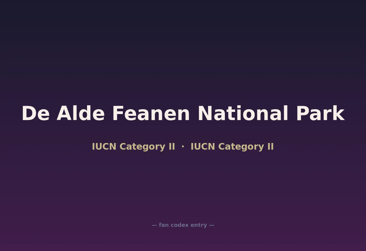 De Alde Feanen National Park