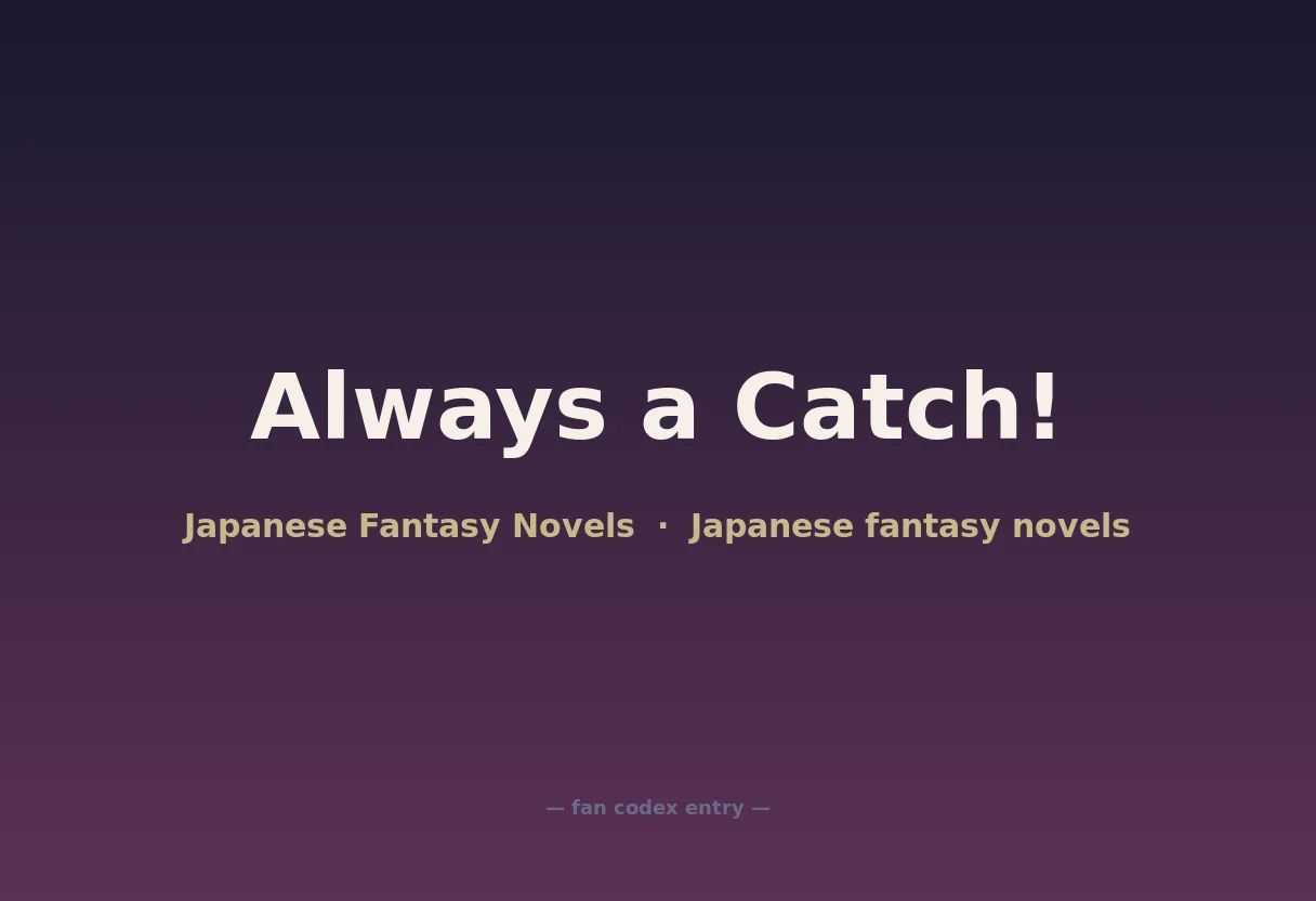 Always a Catch!