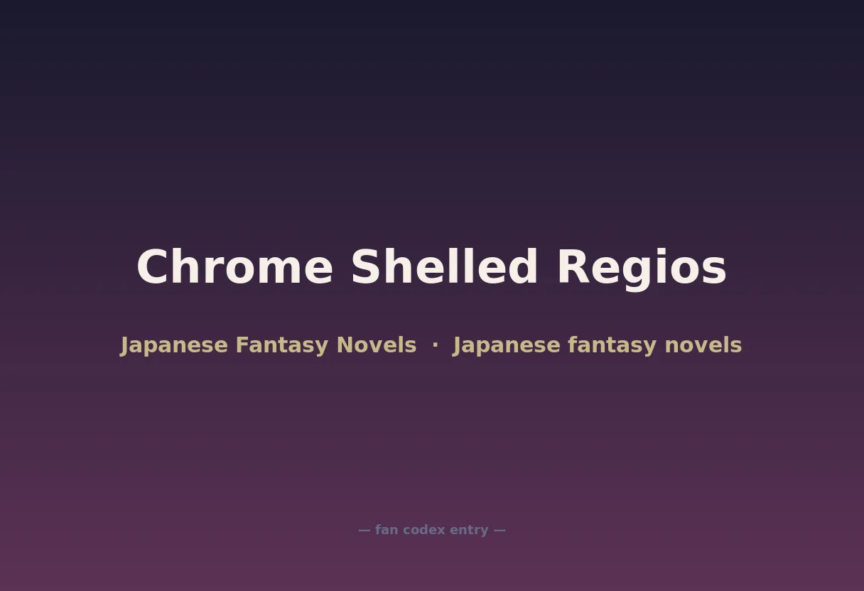 Chrome Shelled Regios