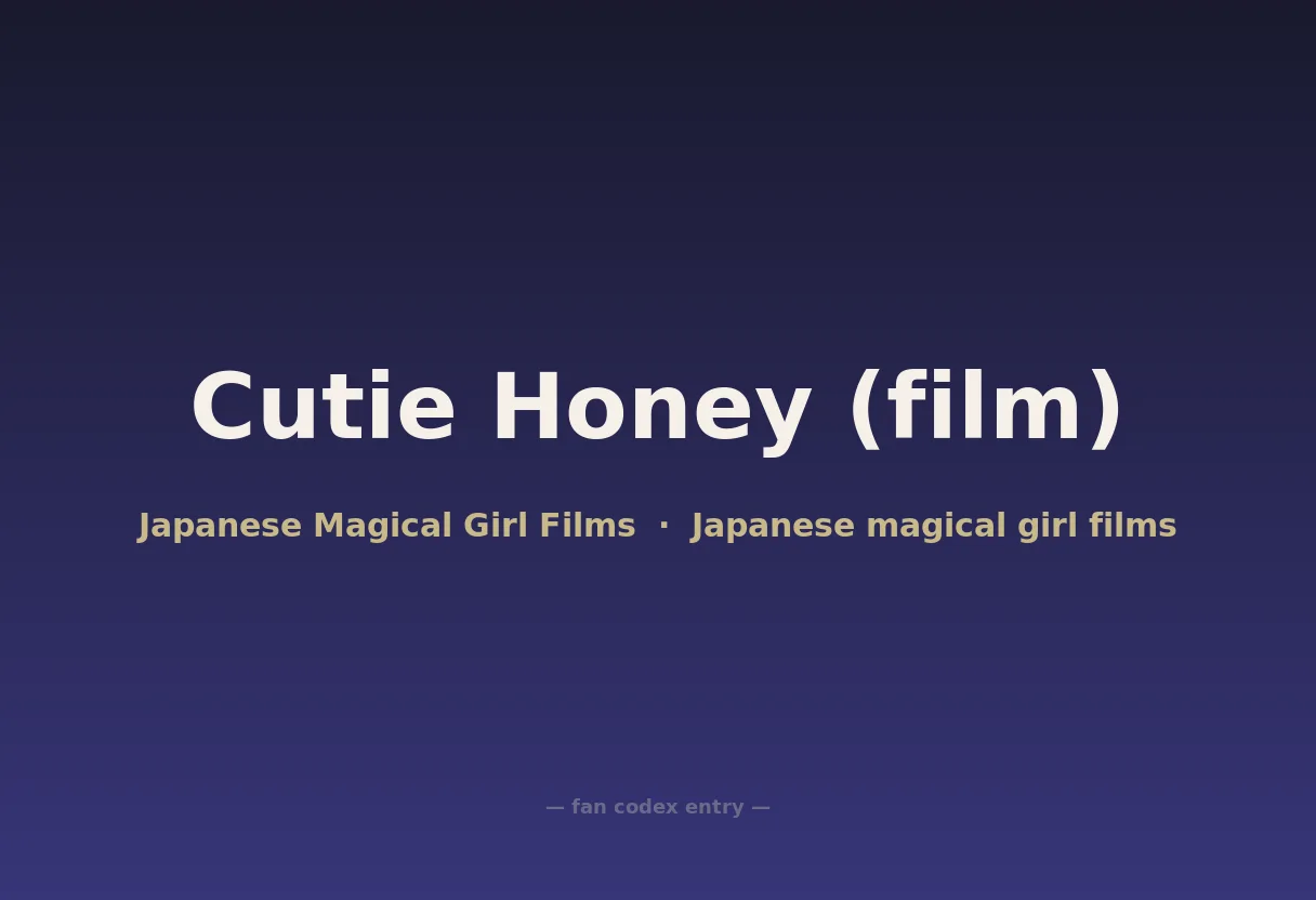 Cutie Honey (film)