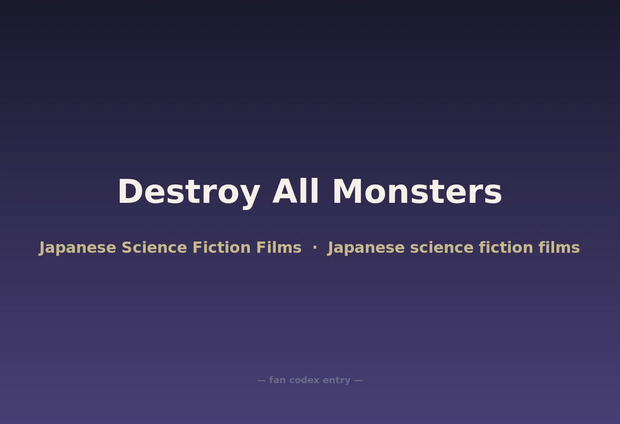 Destroy All Monsters