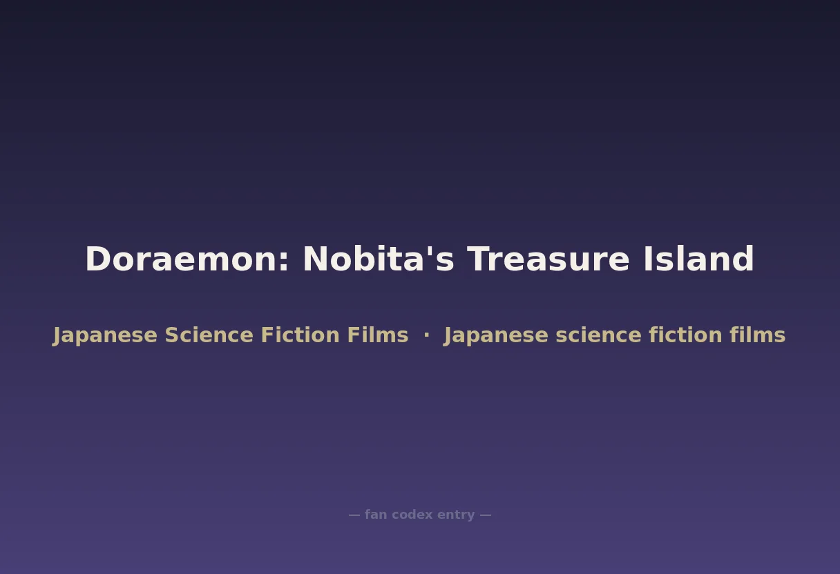 Doraemon: Nobita's Treasure Island