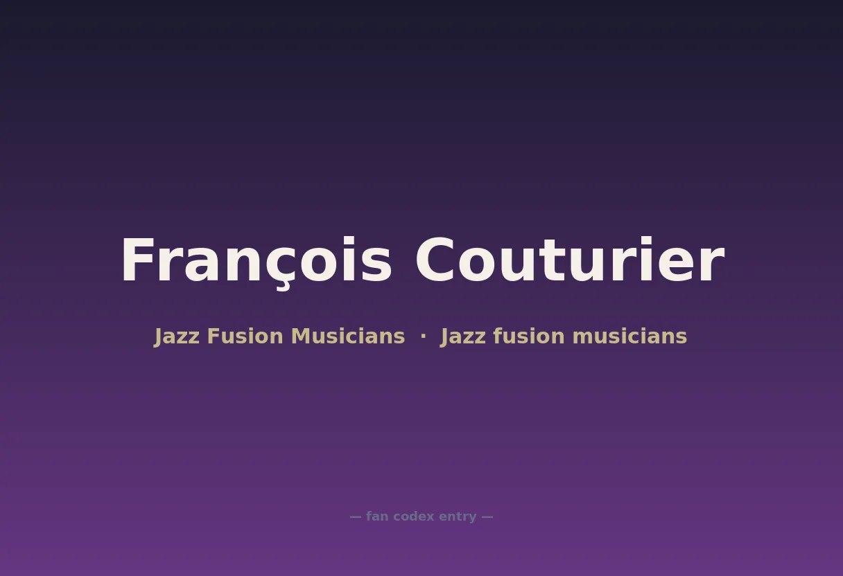 François Couturier