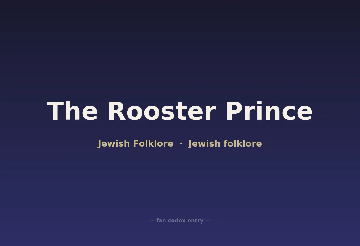 The Rooster Prince