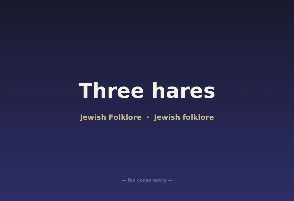 Three hares