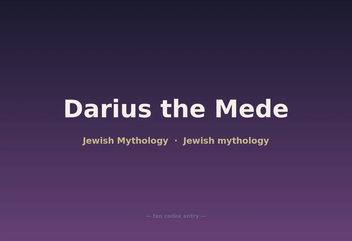 Darius the Mede