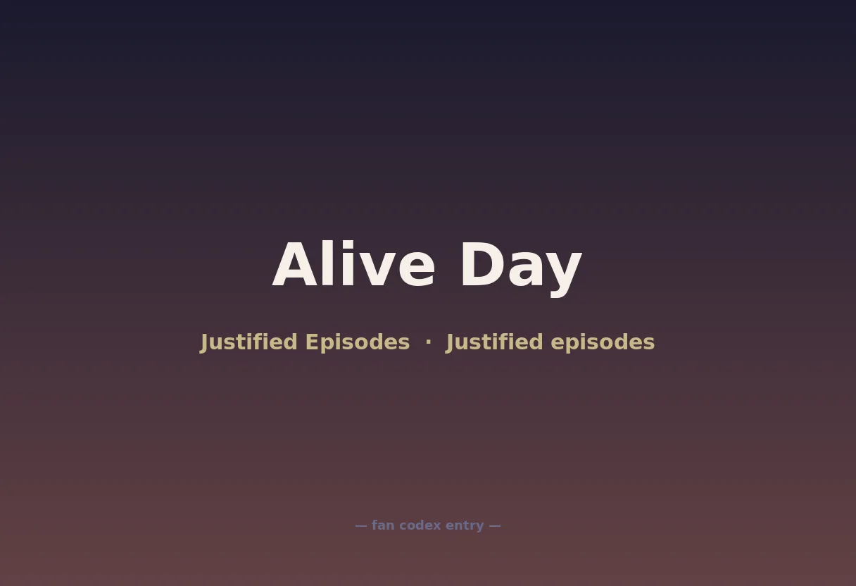 Alive Day