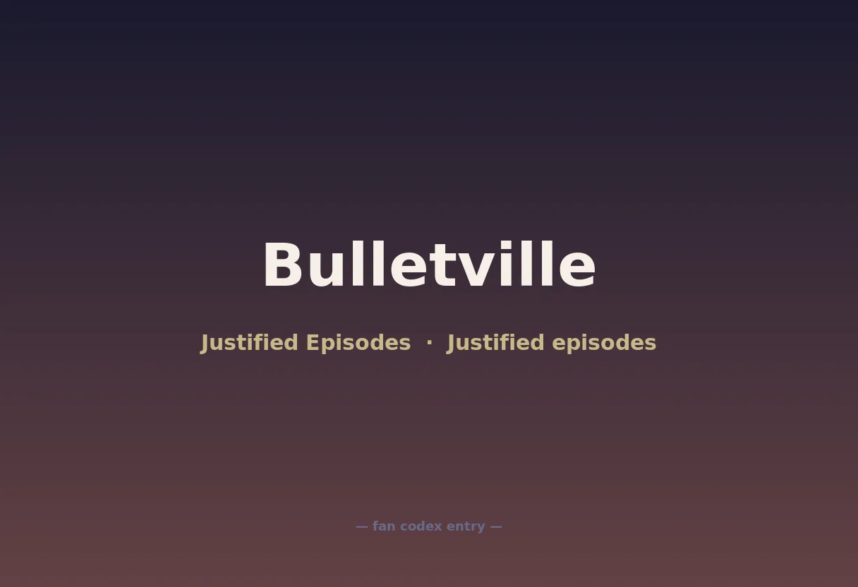 Bulletville