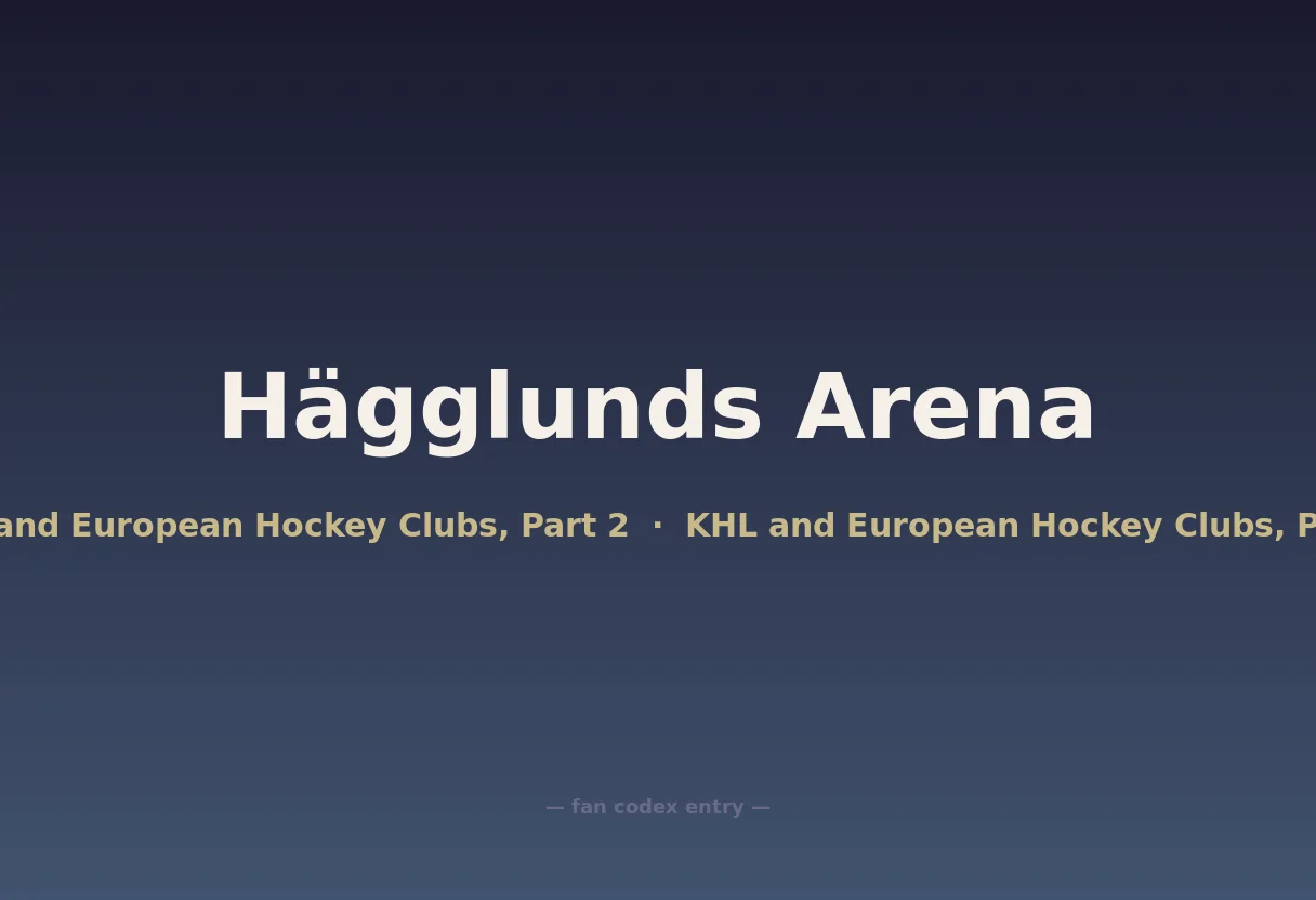 Hägglunds Arena